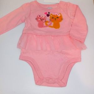 Garaniamls - Pink Tutu Bodysuit - Size 6-9M